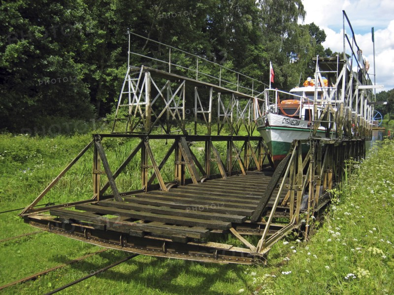Plan incliné du canal d'Elblag