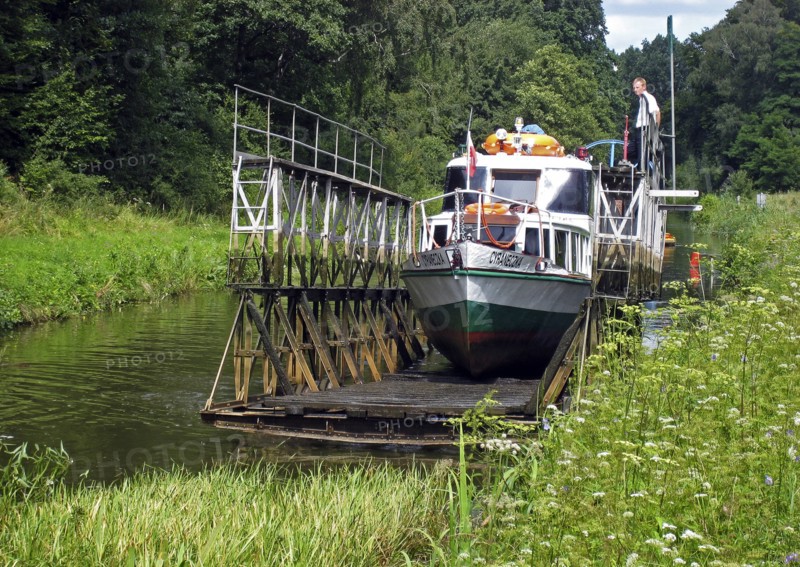 Plan incliné du canal d'Elblag