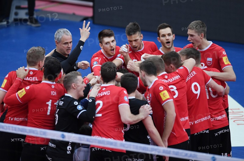 Volleyball 1. Bundesliga  Saison 18/19: TV Rottenburg - Volleyball Bisons Buehl
