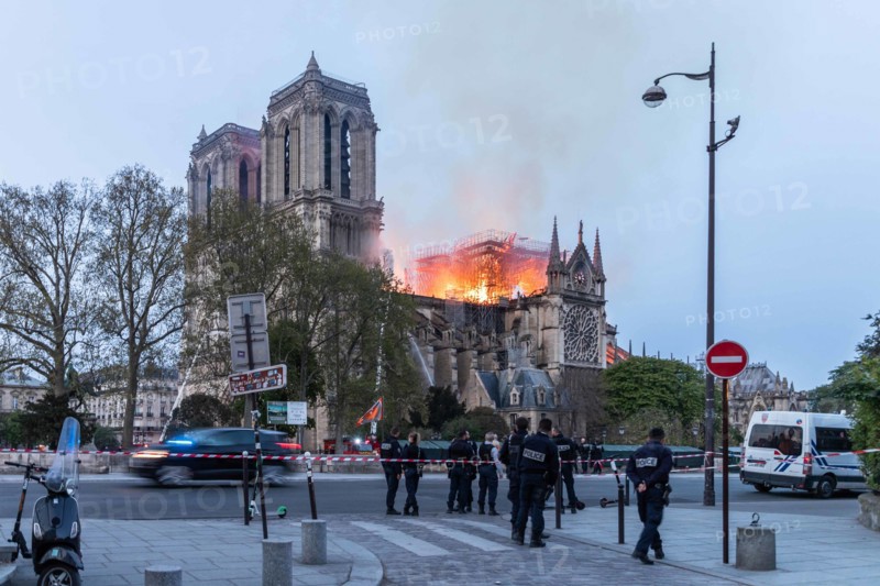 Incendie de Notre-Dame de Paris le 15 avril 2019