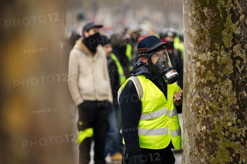 Manifestation de Gilets Jaunes, décembre 2018