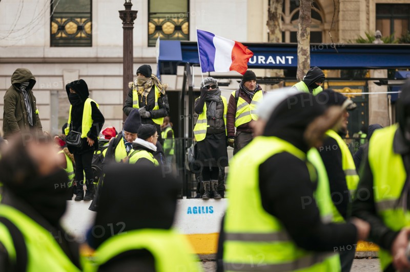 Manifestation de Gilets Jaunes, décembre 2018