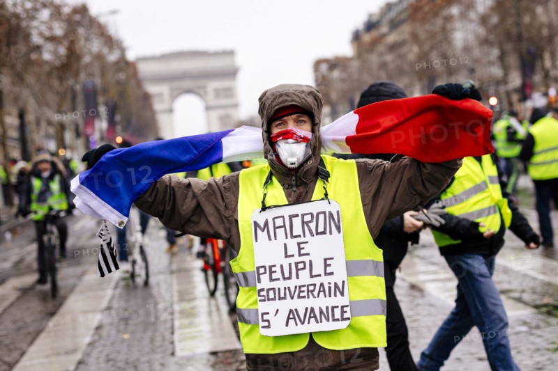 Manifestation de Gilets Jaunes, décembre 2018