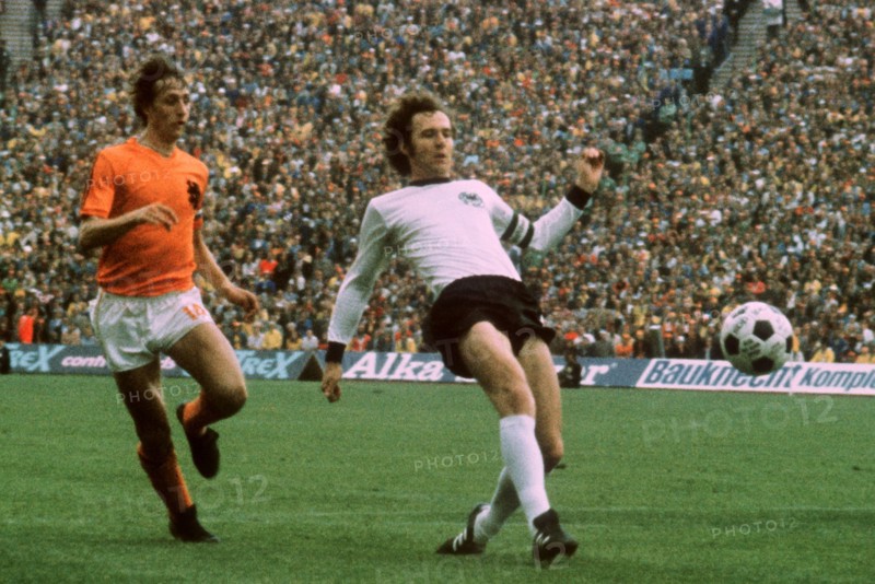 Franz Beckenbauer et Johan Cruyff