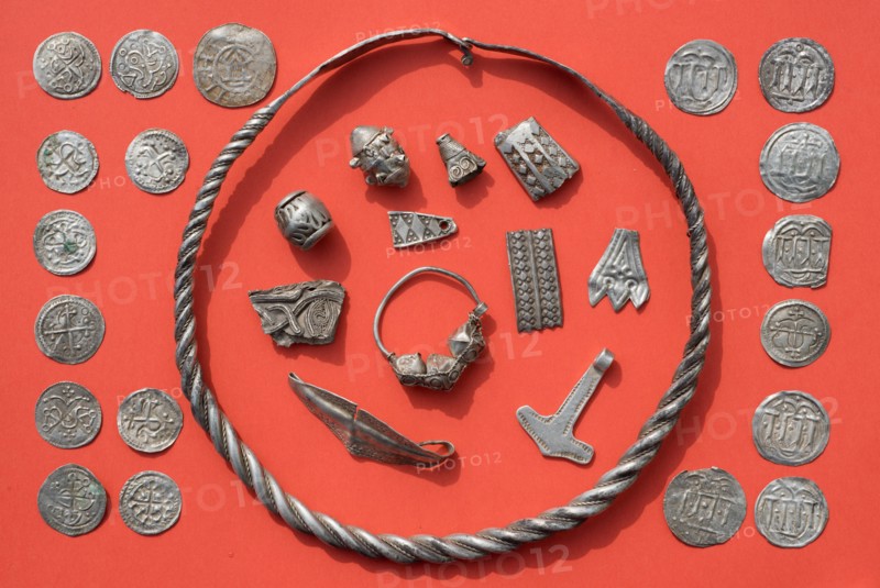 Some of the silver treasures from Schaprode