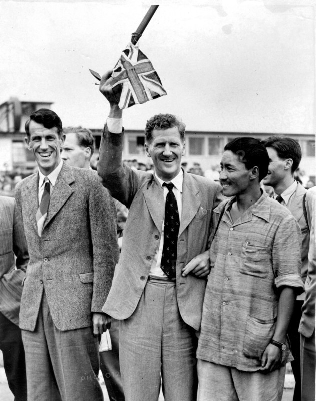 Edmund Hillary, Sherpa Tensing