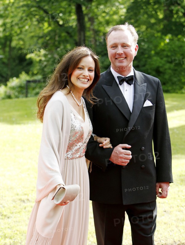 Gustav, prince de Sayn-Wittgenstein-Berleburg, et son épouse Carina Axelsson