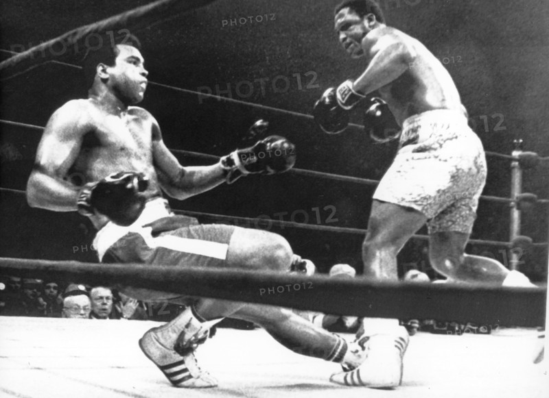 Muhammad Ali and Joe Frazier