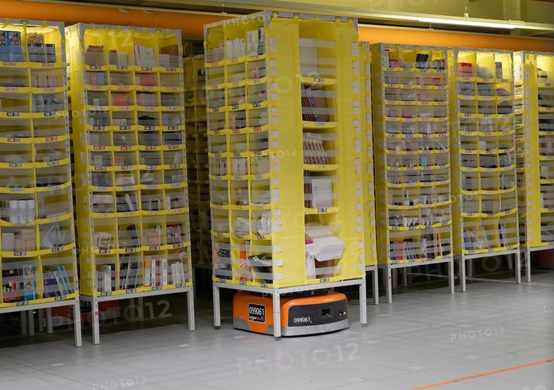 Frankenthal, Amazon Logistik Zentrum am Prime Day