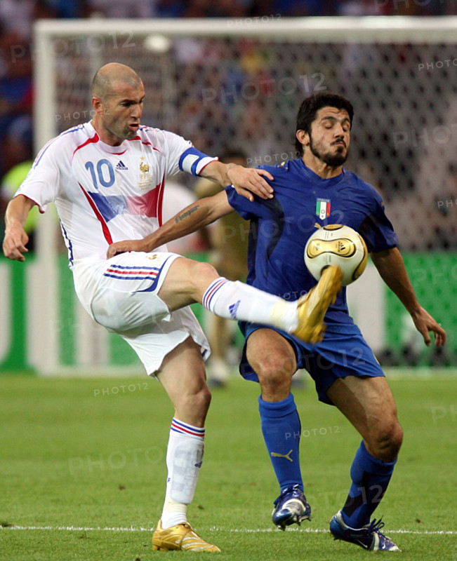 Final of the 2006 FIFA World Cup between Italy and France