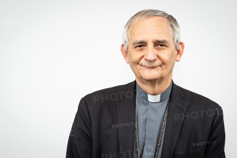 Kardinal Matteo Zuppi, Erzbischof von Bologna (Italien) und Vorsitzender der Italienischen Bischofskonferenz (CEI), am 24. Mai 2022 in Rom.