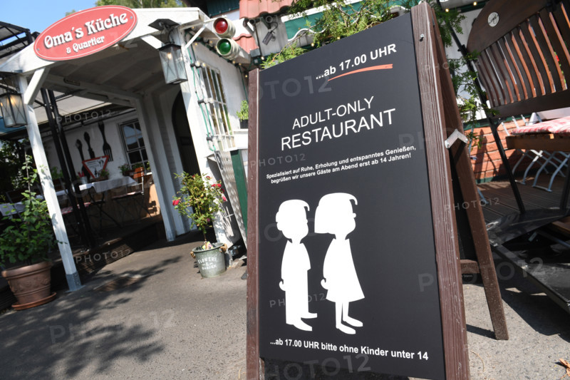 Restaurant réservé aux adultes - Allemagne