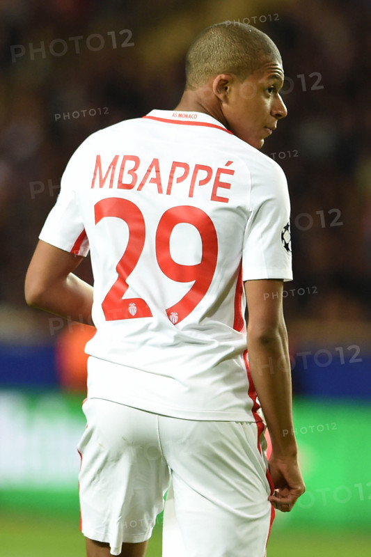 #IPP20170504# Football - soccer: UEFA Champions League 2016/2017, AS Monaco - Juventus Turin, kylian mbappe (Hinweis: Verwendung nur in Deutschland - only Germany)
