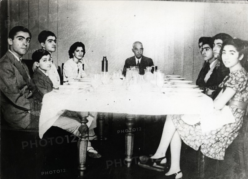 Reza the great and his family in exile, 1941
