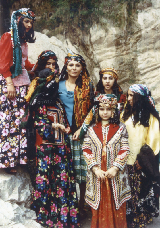 Farah Pahlavi en visite officielle
