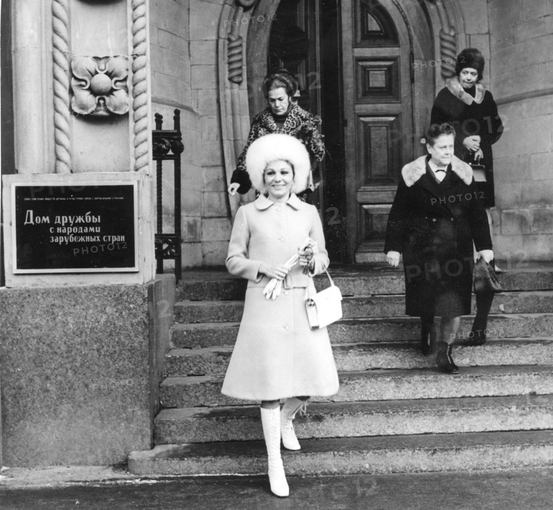 Farah Pahlavi à Moscou