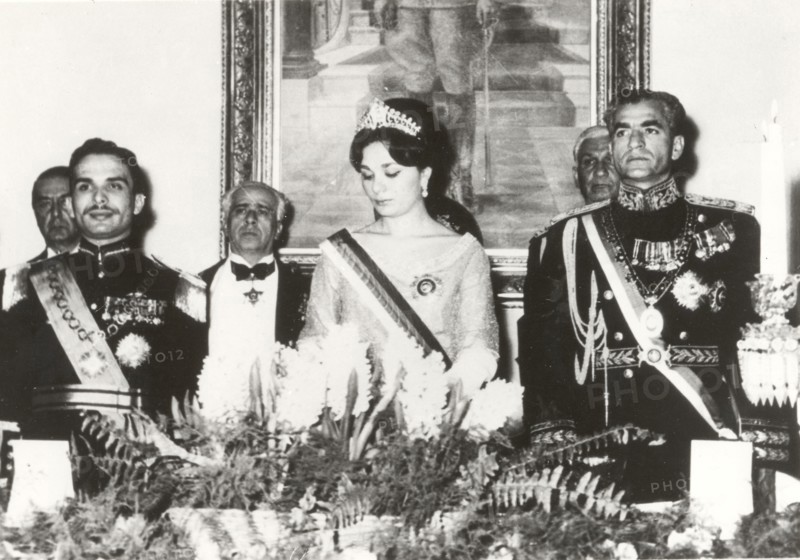 Hussein de Jordanie en visite officielle à Téhéran (1960)