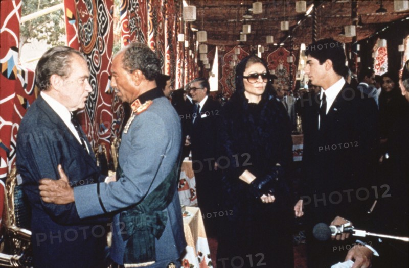 Les funérailles de Mohammed Reza Shah Pahlavi,   1980, Le Caire