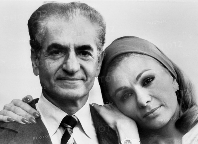 Mohammed Reza Shah Pahlavi et Farah Pahlavi, 1979