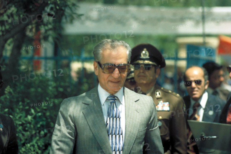 Mohammed Reza Shah Pahlavi en visite officielle