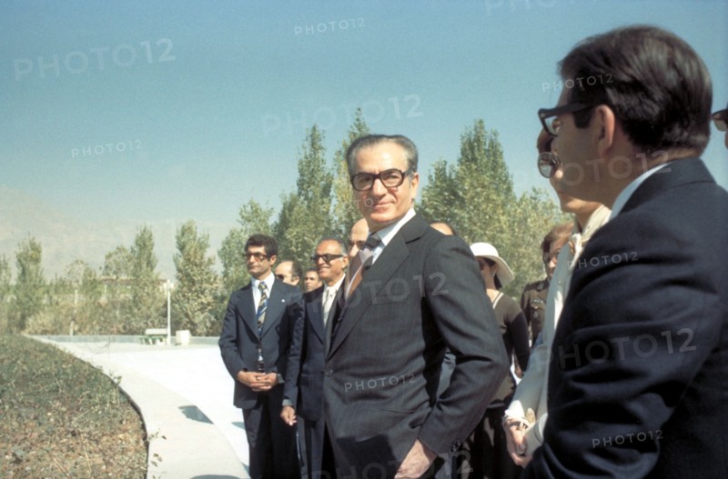 Mohammed Reza Shah Pahlavi en visite officielle