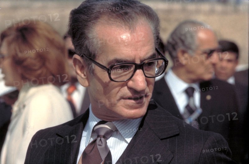 Mohammed Reza Shah Pahlavi en visite officielle