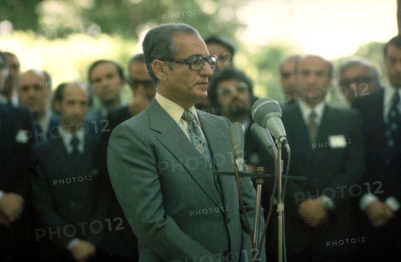 Mohammed Reza Shah Pahlavi en visite officielle
