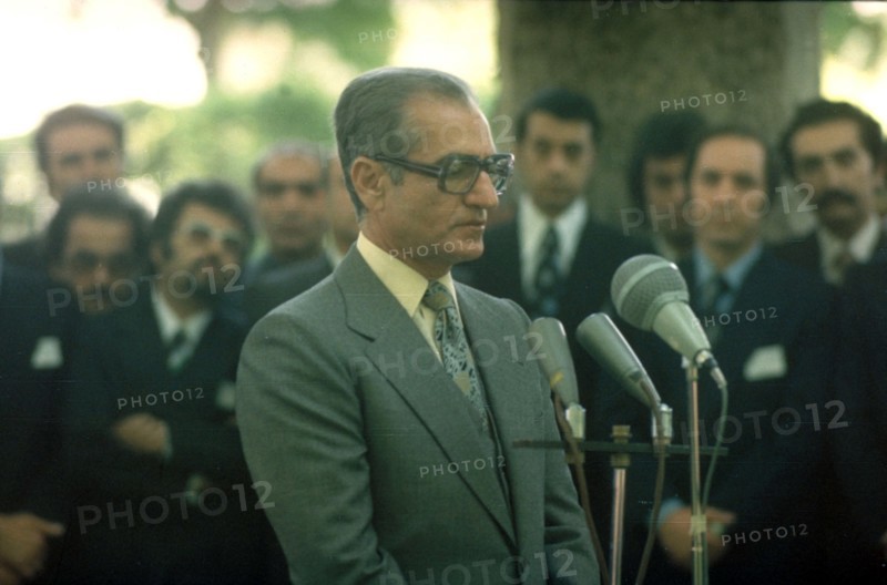 Mohammed Reza Shah Pahlavi en visite officielle