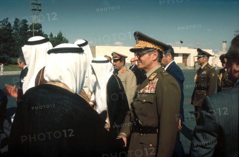 Mohammed Reza Shah Pahlavi en visite officielle
