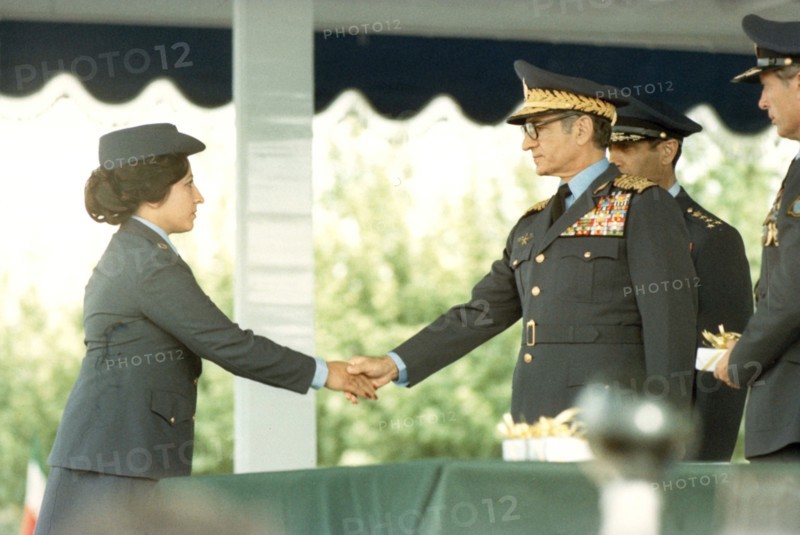 Mohammed Reza Shah Pahlavi en visite officielle