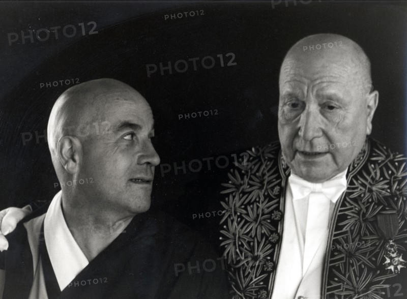Jean-François Revel and his son Matthieu Ricard