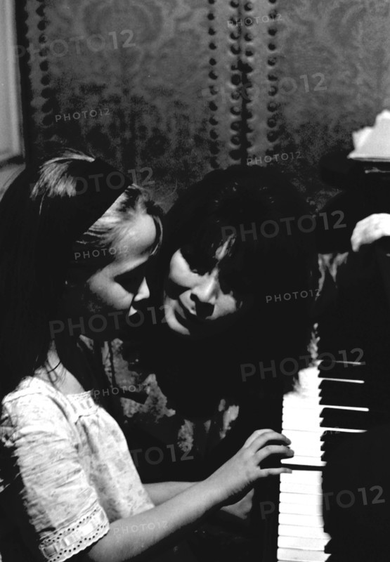 Juliette Gréco et sa fille
