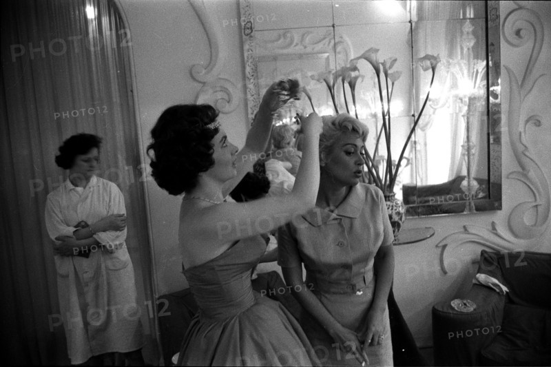 Gina Lollobrigida and Martine Carol