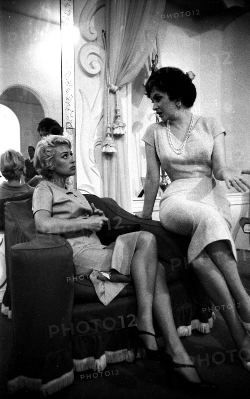 Gina Lollobrigida and Martine Carol