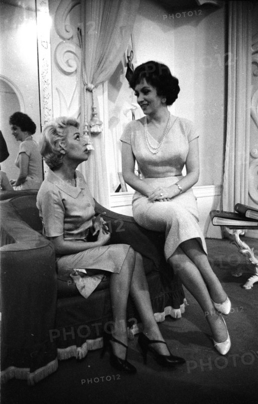 Gina Lollobrigida et Martine Carol