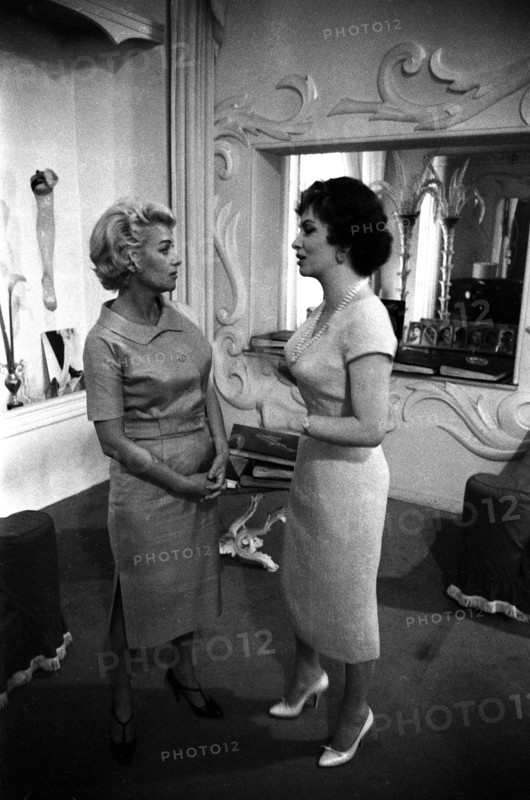 Gina Lollobrigida and Martine Carol