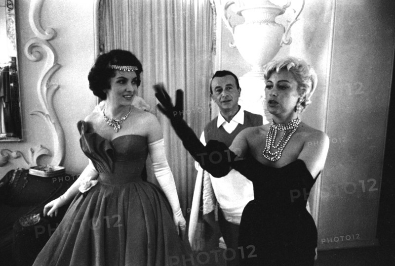 Gina Lollobrigida and Martine Carol