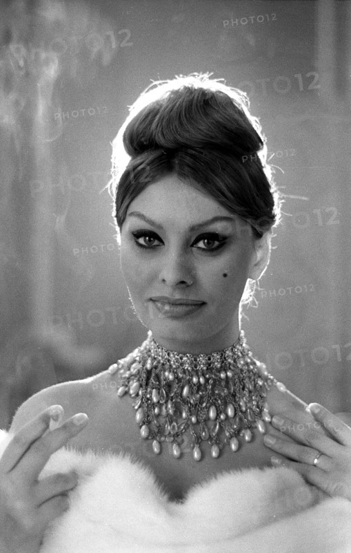 Sophia Loren en Christian Dior