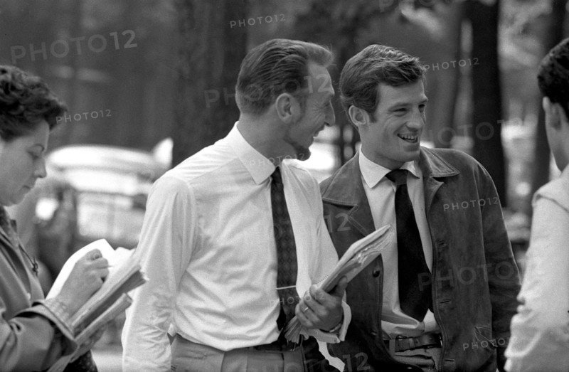 Jean-Paul Belmondo and Jacques Dupont