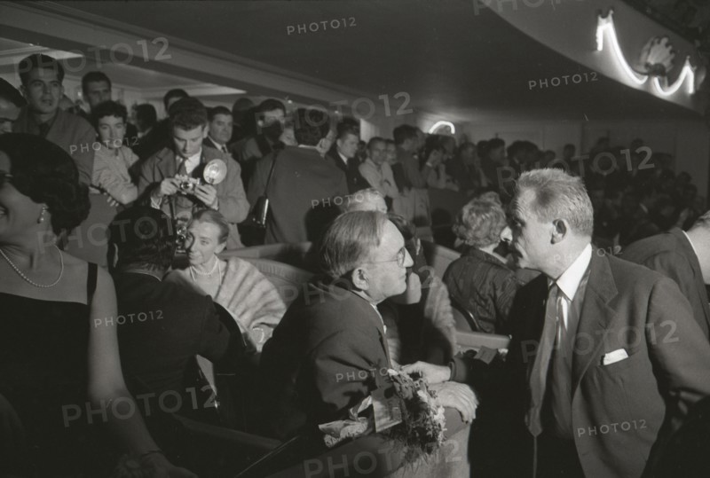 Charles Vanel and Henri-Georges Clouzot (1958)