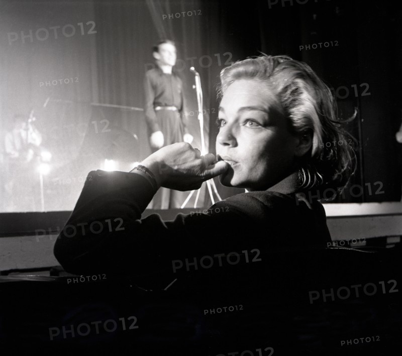 Simone Signoret et Yves Montand (1958)