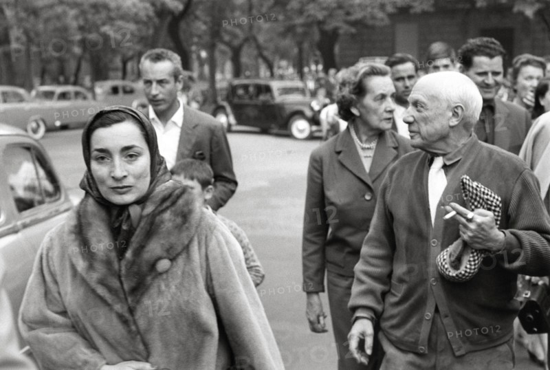 Pablo Picasso and Jacqueline Roque, 1959