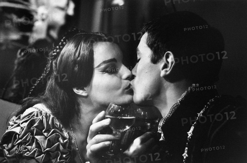 Romy Schneider and Alain Delon