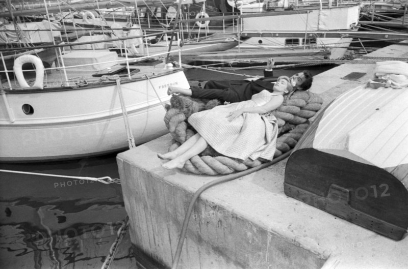 Alain Delon et Estella Blain