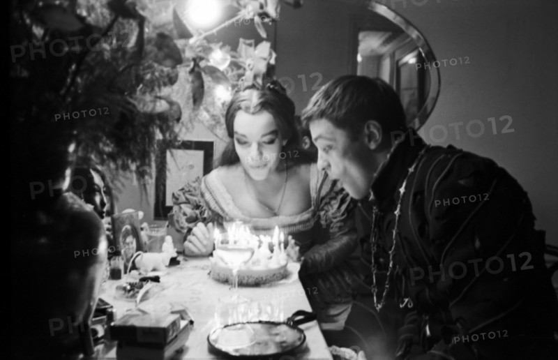 Romy Schneider et Alain Delon