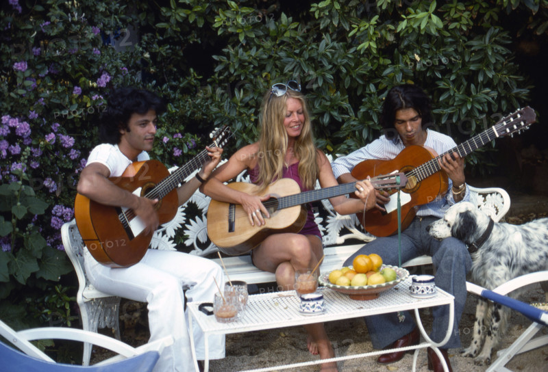 Brigitte Bardot and the Gipsy Kings