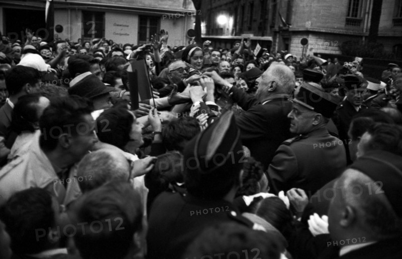 Charles de Gaulle, Nice, 1960