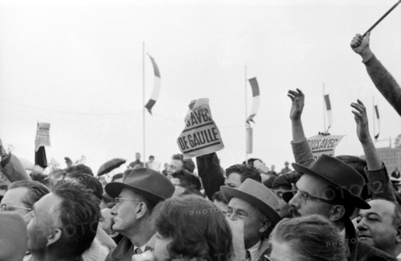 Charles de Gaulle, Nice, 1960