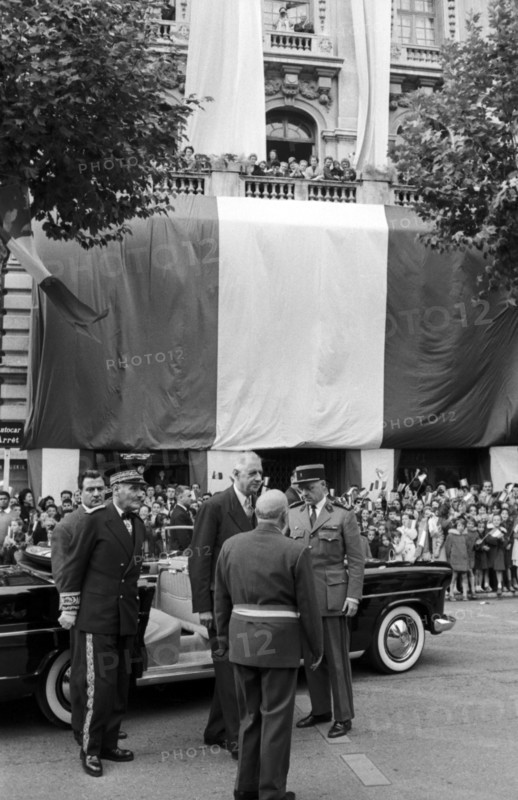 Charles de Gaulle, Cannes, 1960