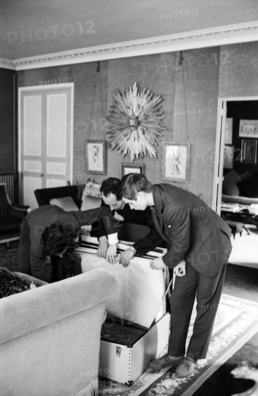 Rudolf Noureev et Raimundo de Larraín, 1961